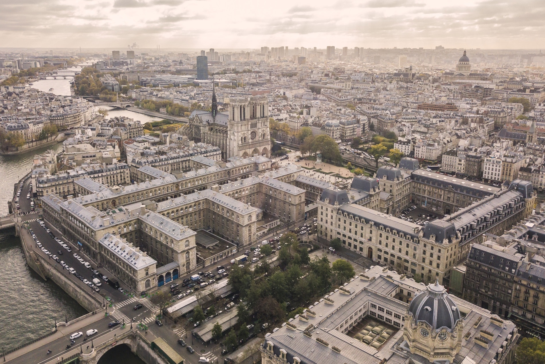 Cityscape of Paris