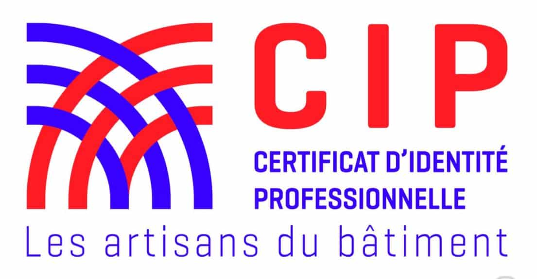 Logo CIP, certificat artisans du bâtiment
